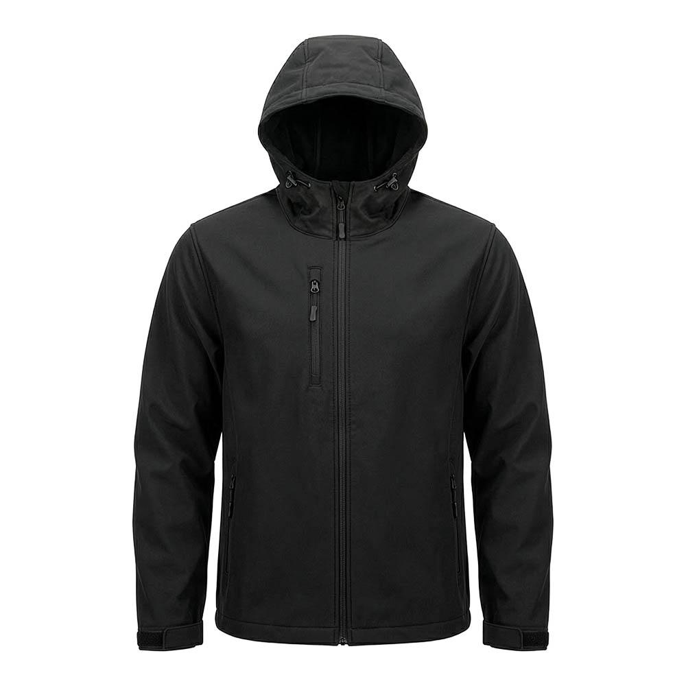 Chaqueta softshell unisex en tejido regenerado 280 g/m2 Chaqueta softshell unisex en tejido regenerado 280 g/m2