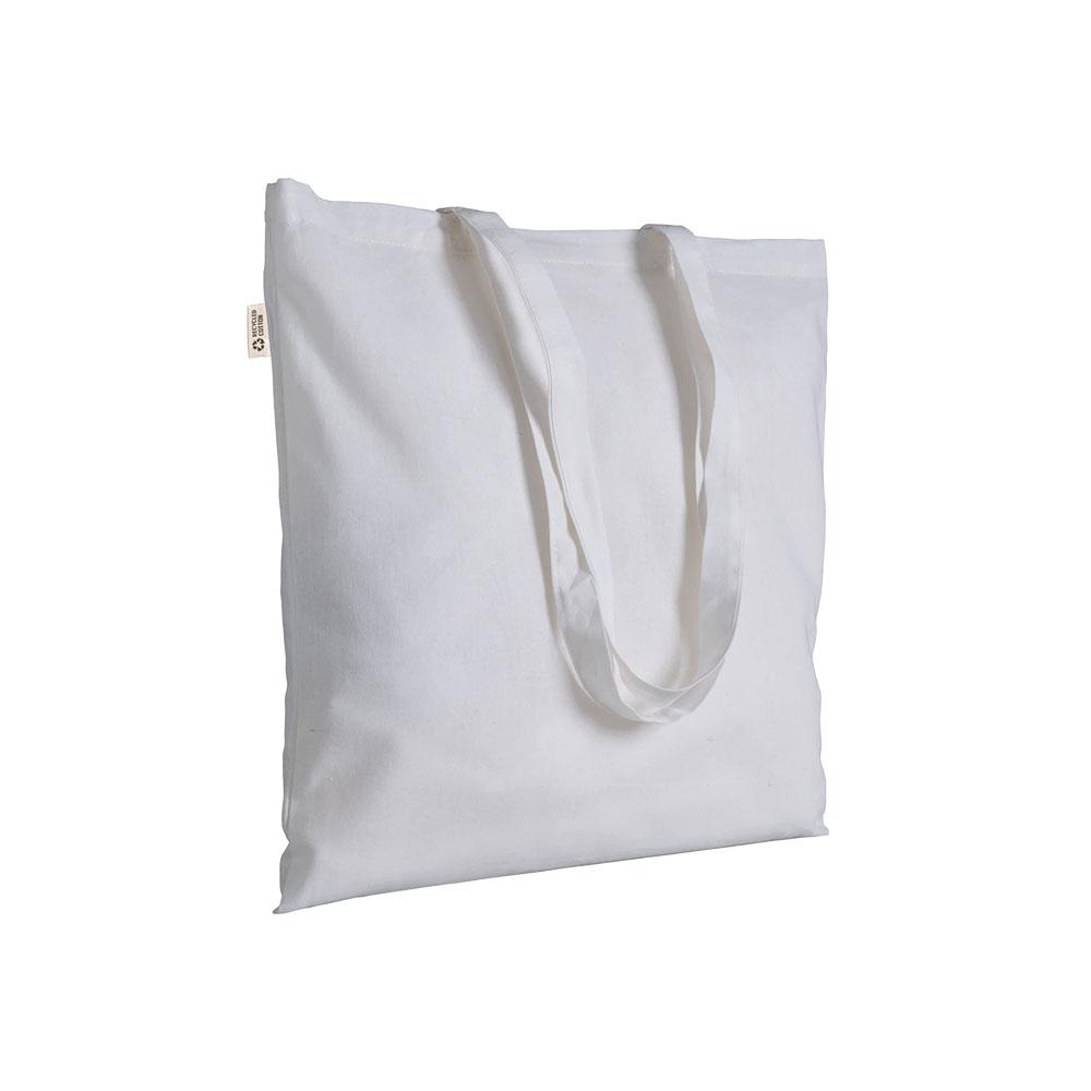 Solid colour tote bag made of 280 g/m² recycled cotton Solid colour tote bag made of 280 g/m² recycled cotton